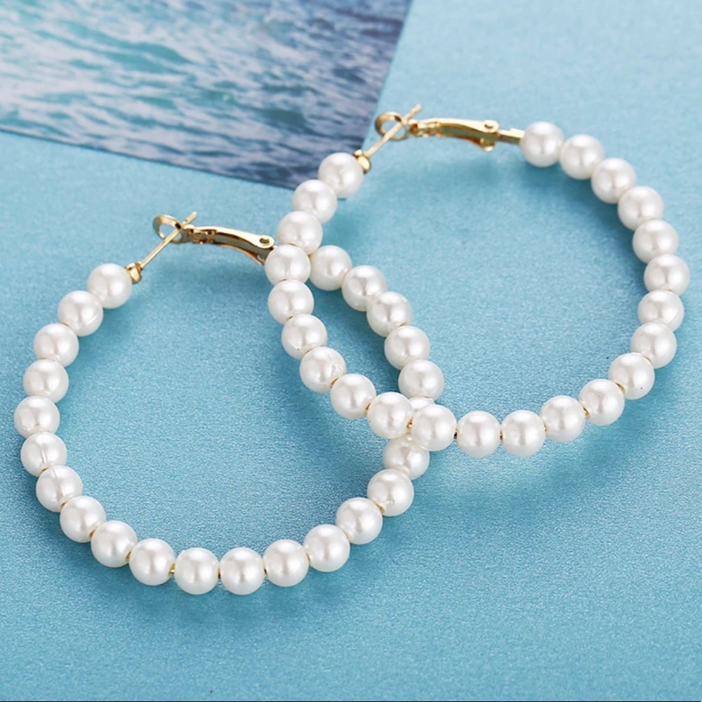 Round Hoop Earrings